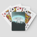 Recherche de lumière jeux de cartes Montagne