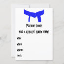 Suche nach taekwondo geburtstag einladungen Kampfkünste