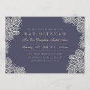 Recherche de floral bar bat mitzvah invitations Rustique