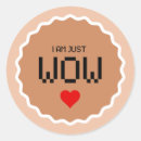 Recherche de wow autocollants Simple