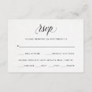 Suche nach typografie rsvp karten Elegant