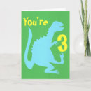 Suche nach 3 dino geburtstag karten Dinosaurier