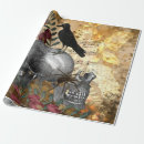 Recherche de corbeau papier cadeau Vintage