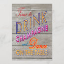 Suche nach vintager tanz einladungen Rustikal