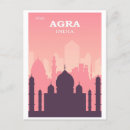 Recherche de agra cartes postales Taj mahal