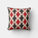 Recherche de rouge abstrait coussins Rouge et noir
