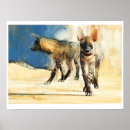 Suche nach hyänen poster Tiere