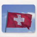 Suche nach schweiz flagge mousepads Rot