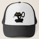 Recherche de minou noir casquettes Animaux