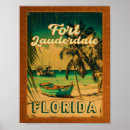 Recherche de vintage fort lauderdale posters Plage
