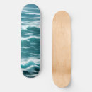 Recherche de la grande vague skateboards Plage