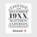 Recherche de vieilli autocollants Vintage