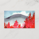 Recherche de personne de ventes cartes visite Aquarelle