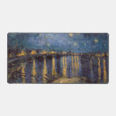 Recherche de peintures van gogh tapis souris Étoiles