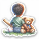 Recherche de baby baseball autocollants Ours en peluche