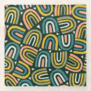 Recherche de dessin géométrique dessous de verres Illustration
