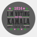 Recherche de kamala harris autocollants Madame la présidente