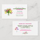 Recherche de occasions cartes visite Fleuriste