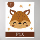Suche nach fuchs kinderzimmer poster Drucken