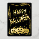 Recherche de halloween vœux cartes Citrouilles