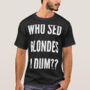 Suche nach stereotype tshirts Blond