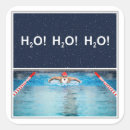 Recherche de natation autocollants Drôle