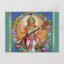 Recherche de saraswati cartes postales Hindu