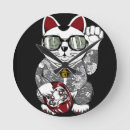 Recherche de neko horloges Maneki