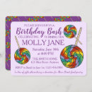 Suche nach lollipop einladungen Party