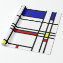Recherche de mondriaan papier cadeau Moderne