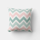 Recherche de zigzag vert coussins Girly