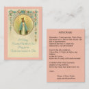 Suche nach mary visitenkarten Religiös