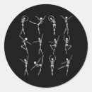 Recherche de dancing skeleton autocollants Éffrayant