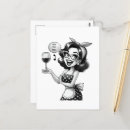 Suche nach vintage dame postkarten Retro