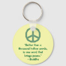 Suche nach peace schlüsselanhänger Zitat