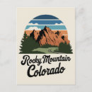 Suche nach rocky mountain nationalpark postkarten Gebirgssouvenir