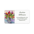 Suche nach tulpen rücksende aufkleber Bouquet