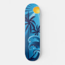 Recherche de la grande vague skateboards Bleu