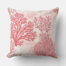Recherche de rose de corail coussins Plage