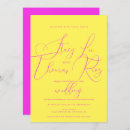 Recherche de rose jaune mariage invitations Minimaliste