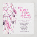 Recherche de dreamcatcher rose invitations Aquarelle