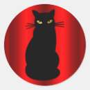 Recherche de chat halloween autocollants Déplaisant