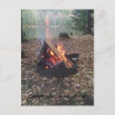 Recherche de feu de camp cartes postales Paysage