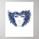 Recherche de plume bleue art Paon