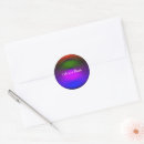 Recherche de vert fluorescent autocollants Violet