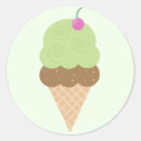 Recherche de glace mignonne autocollants Été