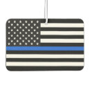 Recherche de de police voiture accessoires Ligne bleue mince