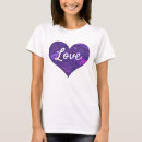 Recherche de coeurs pourpres tshirts Rose