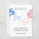 Recherche de boy or girl gender reveal invitations Rose
