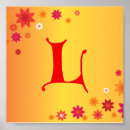 Suche nach letter l poster Blume